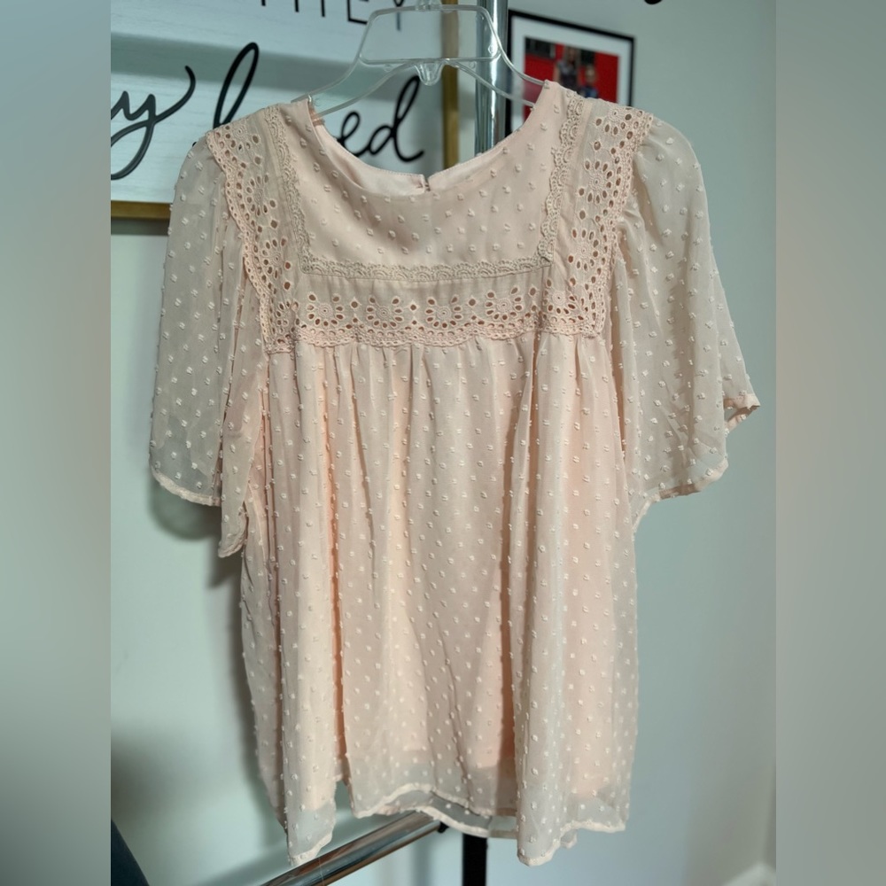 Blush Pink Top